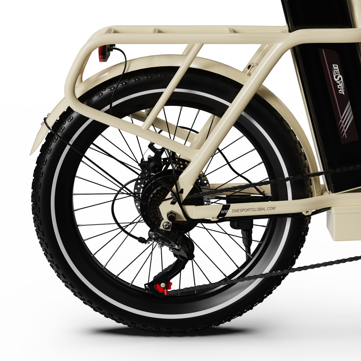 ONESPORT OT16-2 20" Elektrisches Pendler-Klapprad 250W Motor 48V 17Ah Batterie Unterstützung APP