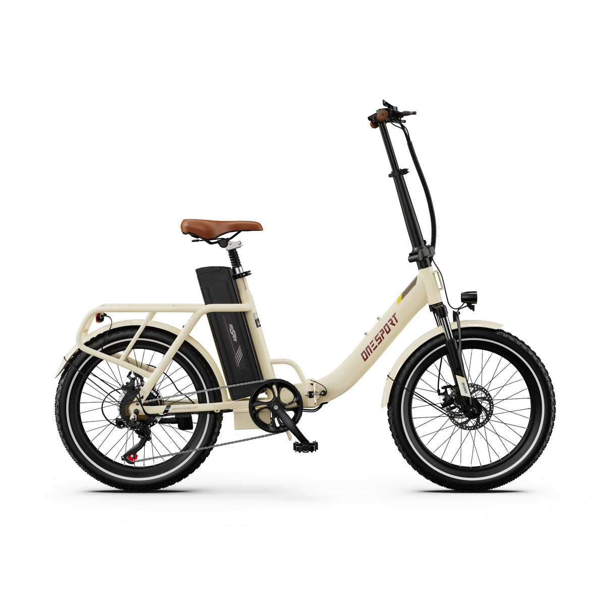 ONESPORT OT16-2 20" Elektrisches Pendler-Klapprad 250W Motor 48V 17Ah Batterie Unterstützung APP