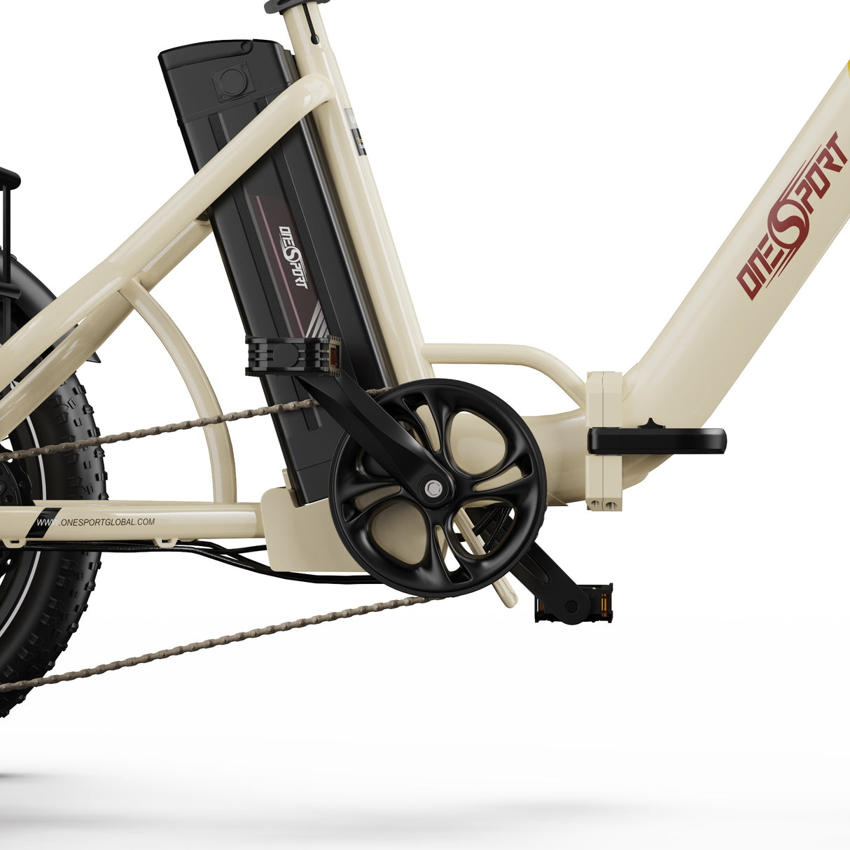 ONESPORT OT30 PRO 20" Klappbares E-Dreirad mit 3 Rädern | 500W Motor, 48V 18Ah Batterie