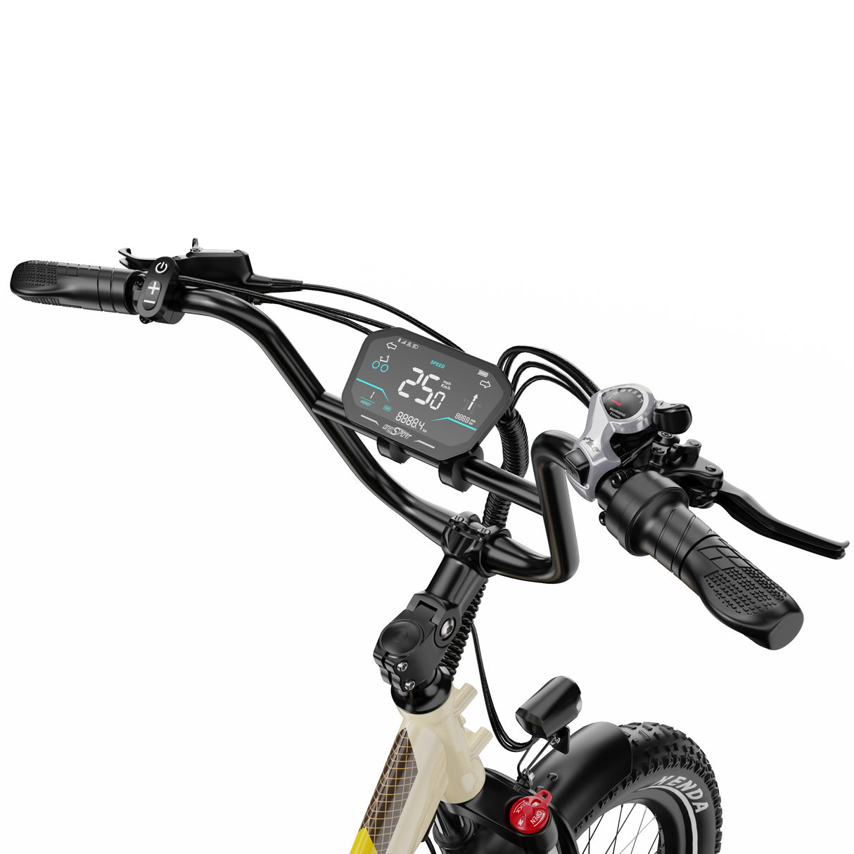 ONESPORT OT30 PRO 20" Klappbares E-Dreirad mit 3 Rädern | 500W Motor, 48V 18Ah Batterie