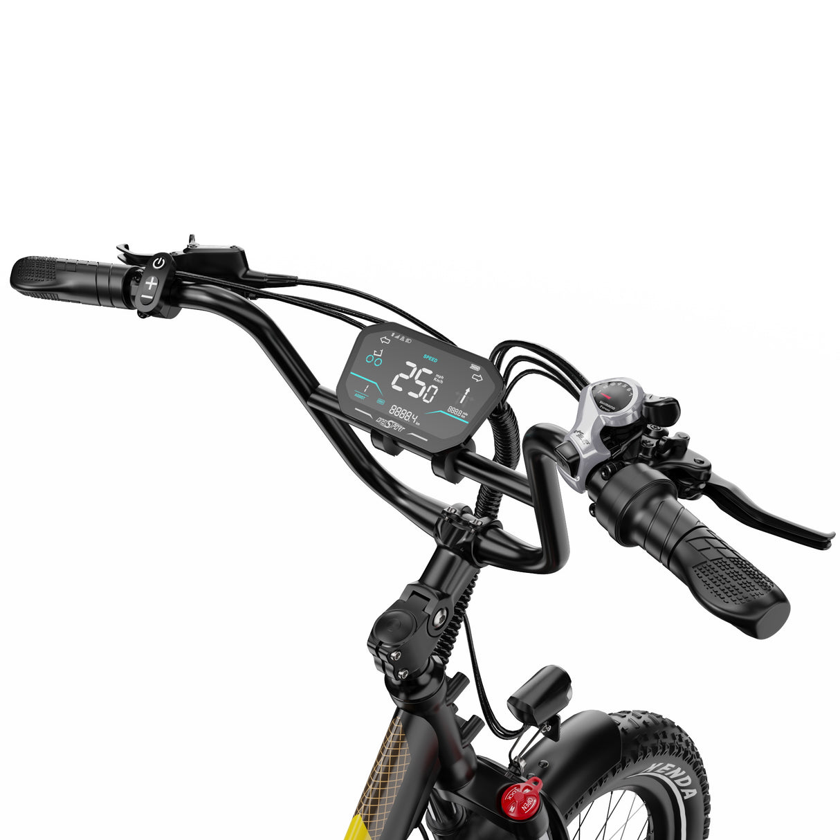 ONESPORT OT30 PRO 20" Klappbares E-Dreirad mit 3 Rädern | 500W Motor, 48V 18Ah Batterie