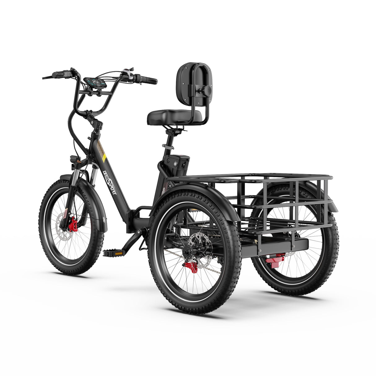 ONESPORT OT30 PRO 20" Klappbares E-Dreirad mit 3 Rädern | 500W Motor, 48V 18Ah Batterie