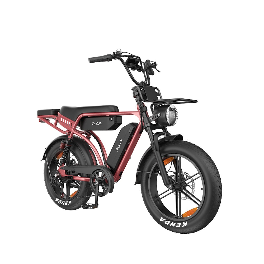 PIXAR M9 20" Fat Tire Elektrofahrrad 250W Motor 48V 35Ah Batterie