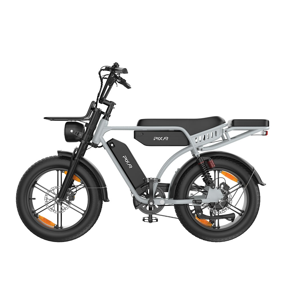 PIXAR M9 20" Fat Tire Elektrofahrrad 250W Motor 48V 35Ah Batterie