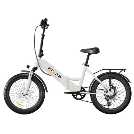 PIXAR Rusher 20" City E-Bike mit 250W Motor und 36V 12.8Ah Batterie