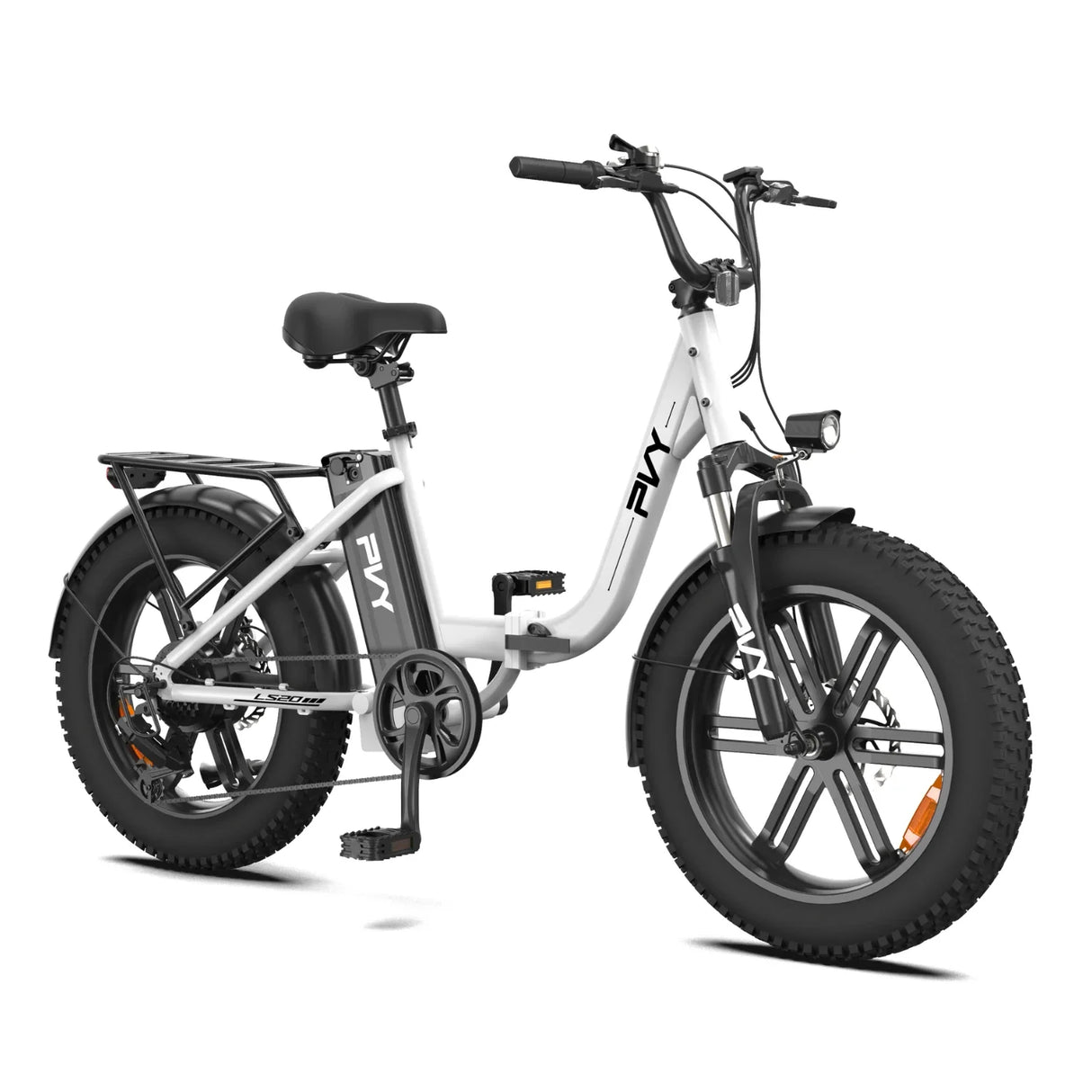 PVY LS20 20" Tiefeinsteiger Elektro Citybike 250W Motor 48V 16,5Ah Batterie