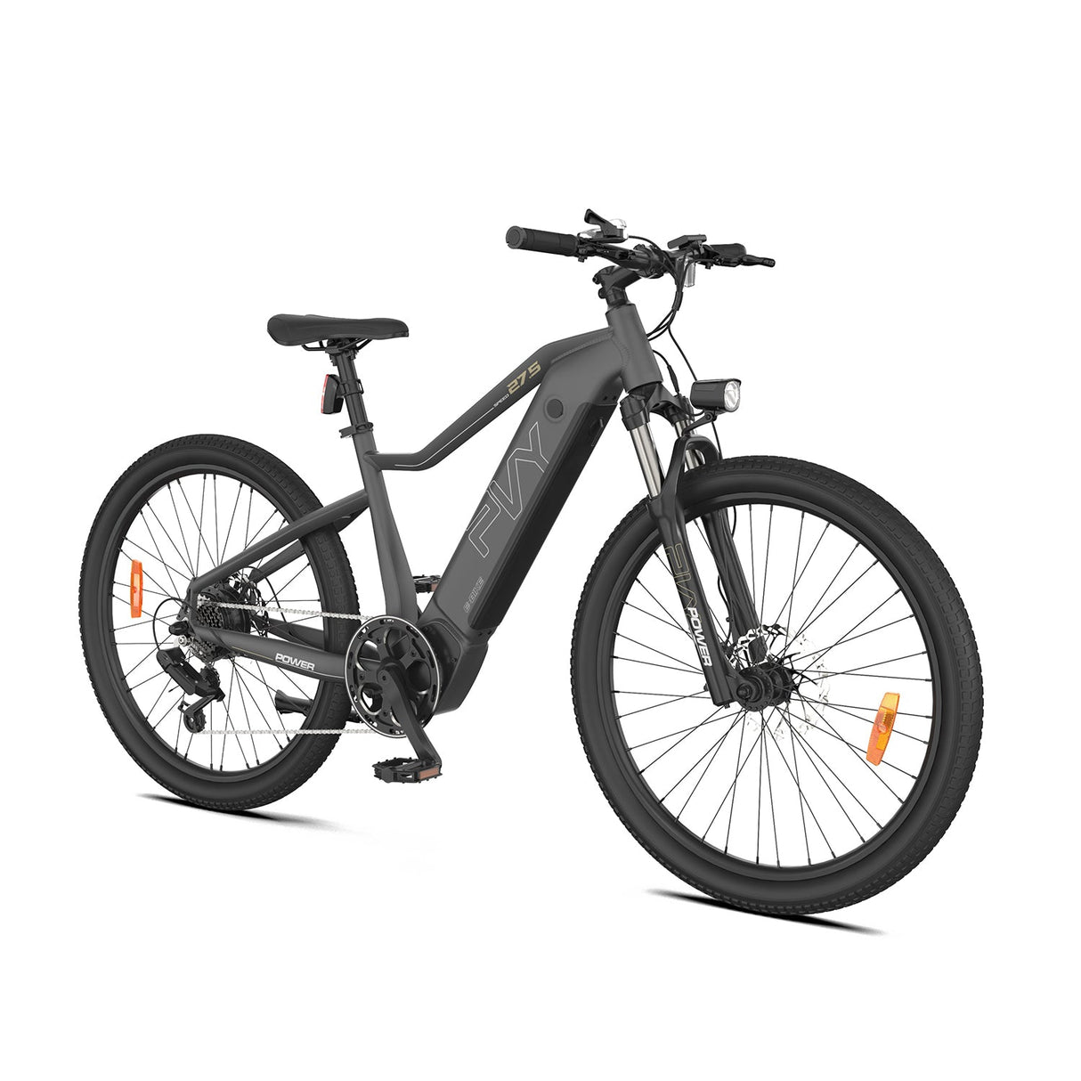 PVY Power 27,5" Elektrisches Pendlerfahrrad 250W Motor 48V 16,5Ah Batterie