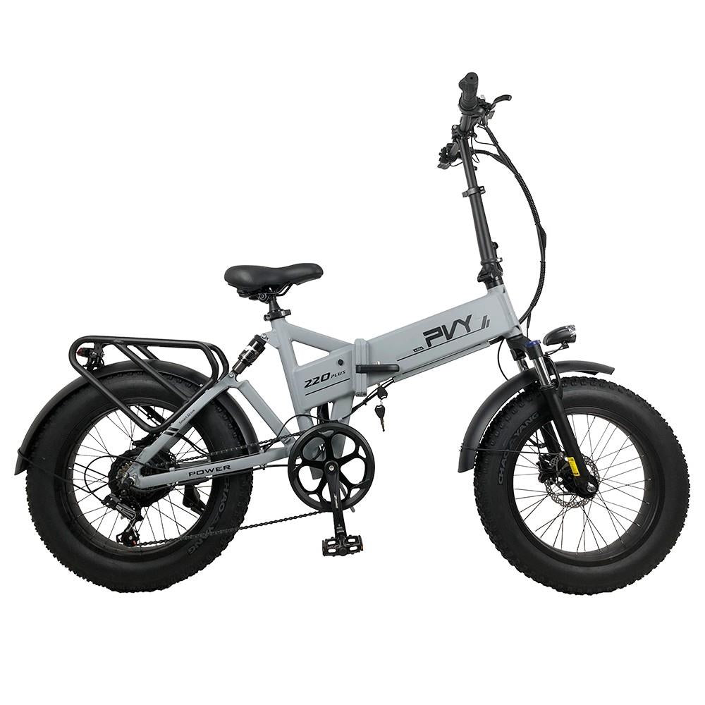 PVY Z20 Plus 20" Fat Tire sähköinen kokoontaittuva pyörä 1000W moottori 48V 16,5Ah akku
