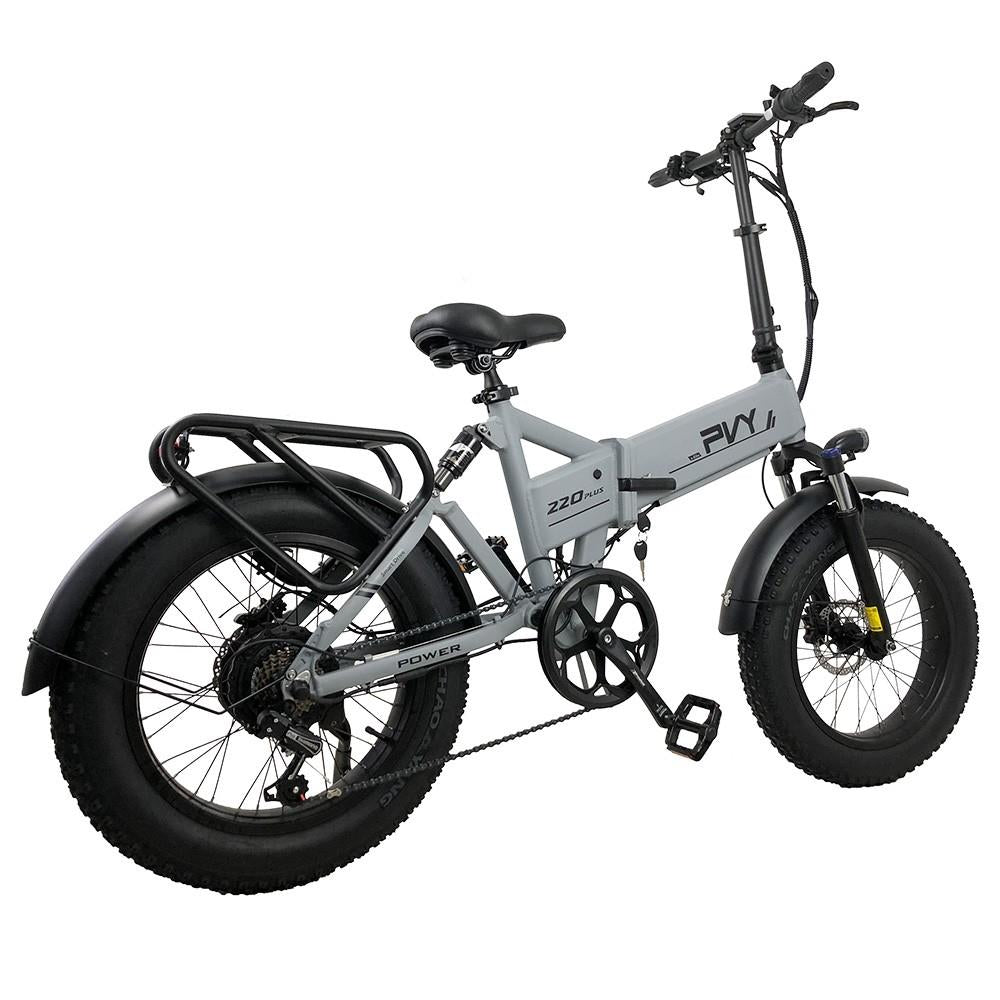 PVY Z20 Plus 20" Fat Tire sähköinen kokoontaittuva pyörä 1000W moottori 48V 16,5Ah akku