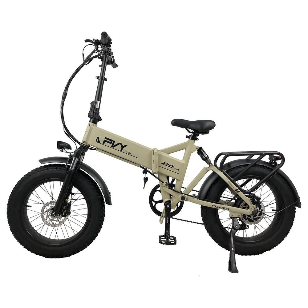 PVY Z20 Plus 20" Fat Tire sähköinen kokoontaittuva pyörä 1000W moottori 48V 16,5Ah akku