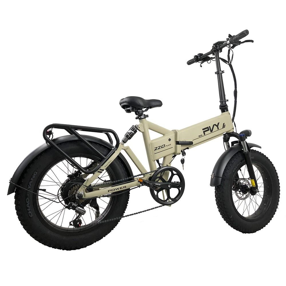 PVY Z20 Plus 20" Fat Tire sähköinen kokoontaittuva pyörä 1000W moottori 48V 16,5Ah akku