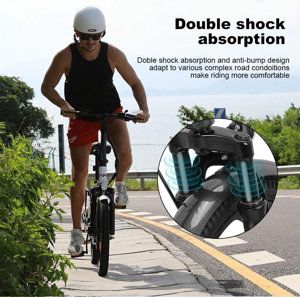 PVY Z20 Pro 20" Elektrisches Pendlerfahrrad 500W Motor 36V 14Ah Batterie