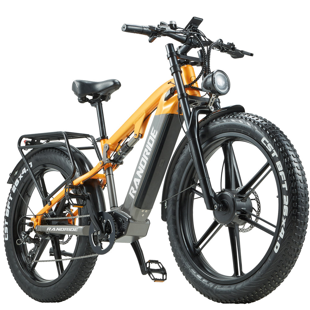 RANDRIDE YX80M-2 26" Mountainbike Elektrofahrrad 1000W*2 Doppelmotoren 48V 20Ah Batterie