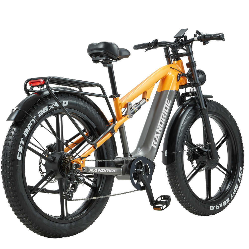 RANDRIDE YX80M-2 26" Mountainbike Elektrofahrrad 1000W*2 Doppelmotoren 48V 20Ah Batterie