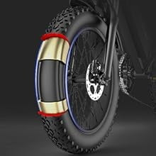 YVY CR20 20" Retro Stil E-Bike für alle Geländearten 1000W Motor 48V 20Ah Batterie