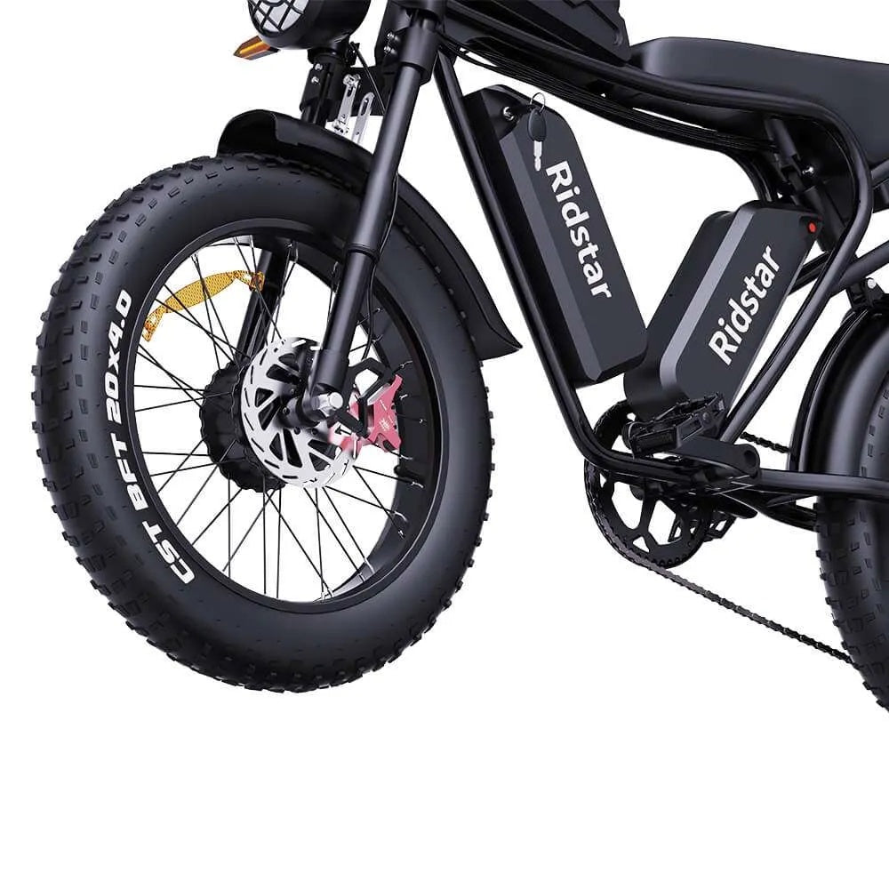 YVY Q20 Pro 20" Fat Tires Elektrofahrrad 1000W*2 Motor 52V 20Ah Dual Batterie