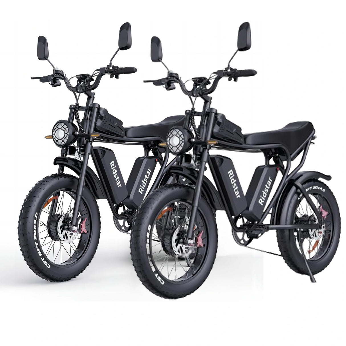 Bicicleta eléctrica combinada RIDSTAR Q20 Pro con neumáticos anchos