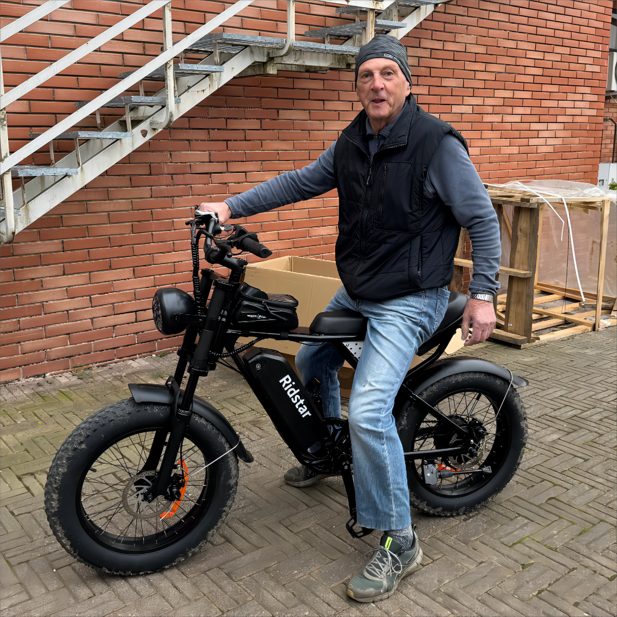YVY Q20 Lite 20" Fat Tire Elektrofahrrad 1000W Motor 48V 15Ah Batterie