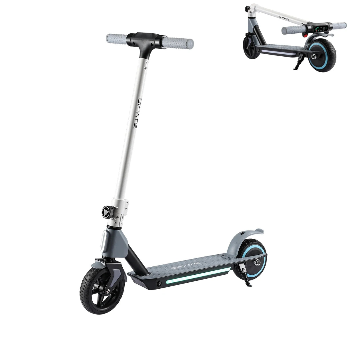 SIMATE S2 6,5" Faltbarer Elektroroller für Kinder 130W Motor 24V 2,5Ah Batterie