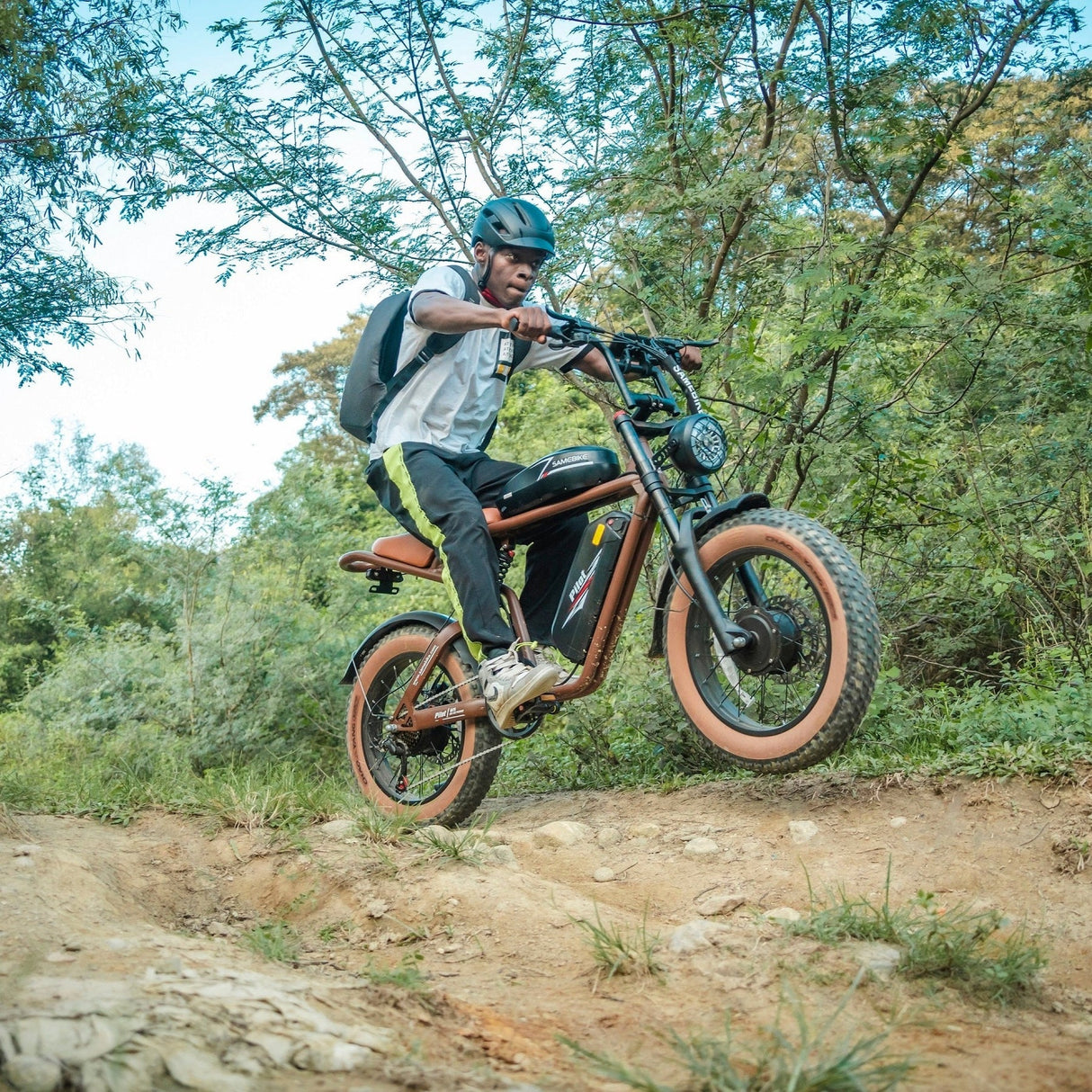 SAMEBIKE Pilot M20-III (SR) 20" Elektro-Mountainbike 2000W Doppelmotoren 48V 36Ah Doppelakkus