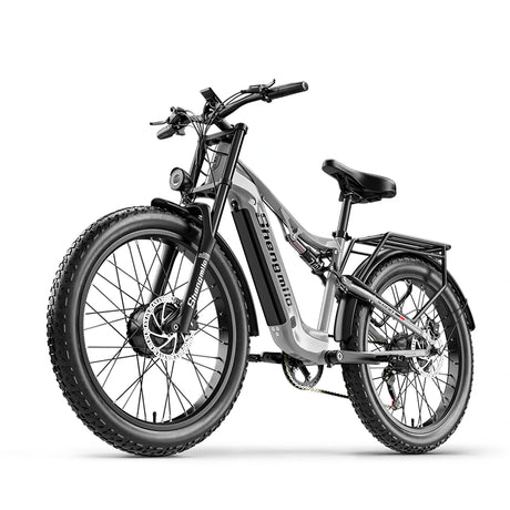 SHENGMILO S600 26" Elektro-Mountainbike 2000W Doppelmotor 48V 17.5Ah Batterie