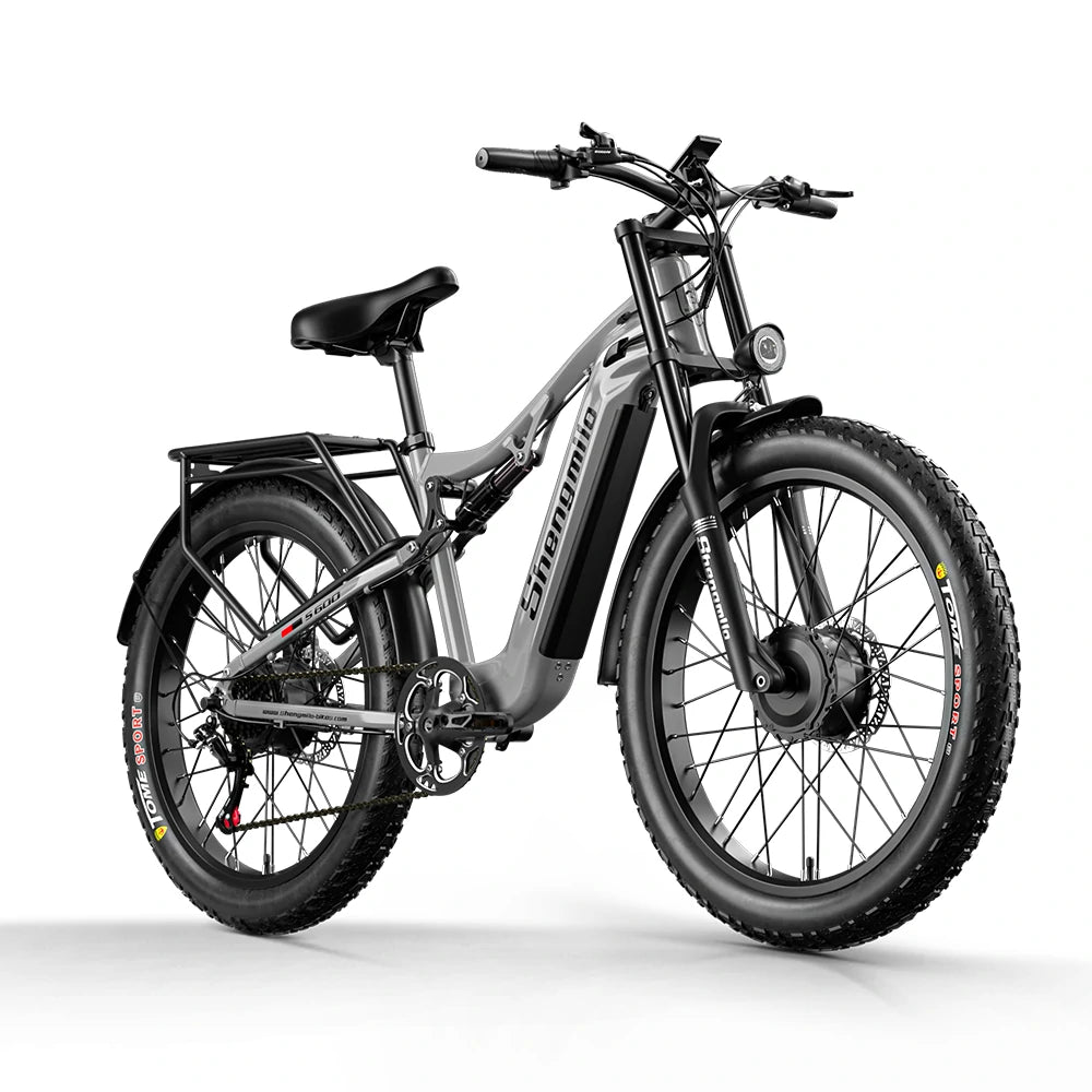 SHENGMILO S600 26" Elektro-Mountainbike 2000W Doppelmotor 48V 17.5Ah Batterie