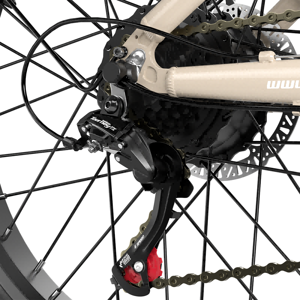 SHENGMILO S700 26" Step-Thru Fat Tire Elektro-Citybike 1000W*2 Doppelmotor 48V 17,5Ah Batterie