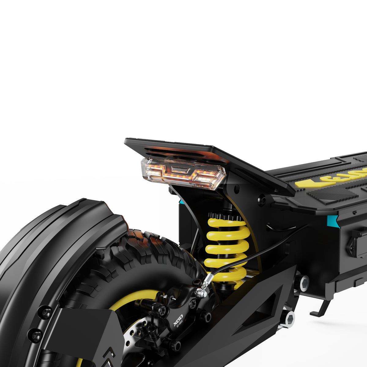 OOTD T10 Pro 11“ Offroad Elektroroller 2600W Motor 52V 23.4Ah Batterie