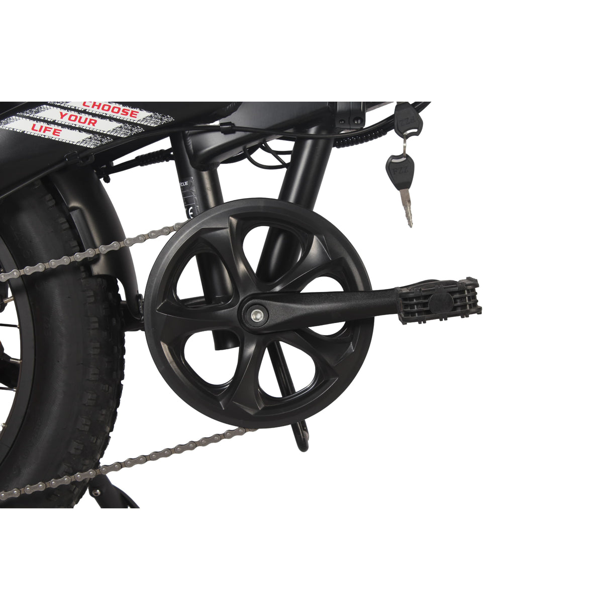 UNIVERCYCLE B1 20" Breitreifen Elektrofahrrad 350W Motor 48V 13Ah Batterie