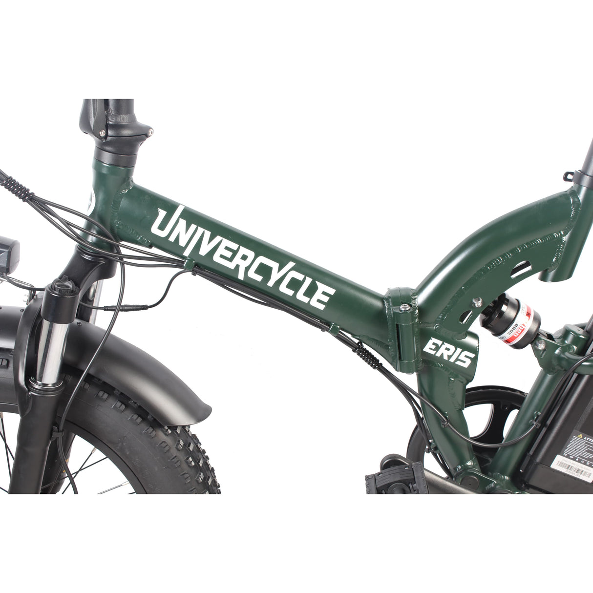 UNIVERCYCLE B4 20" Faltbares E-Fatbike 350W Motor 48V 13Ah Batterie