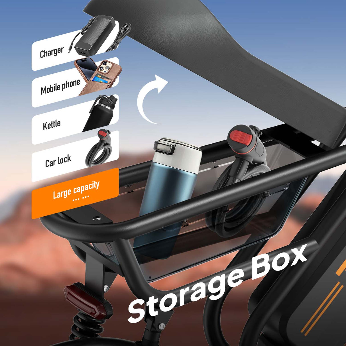 URLIFE T16 16" Offroad-Elektrofahrrad 250W Motor 48V 13Ah Batterie