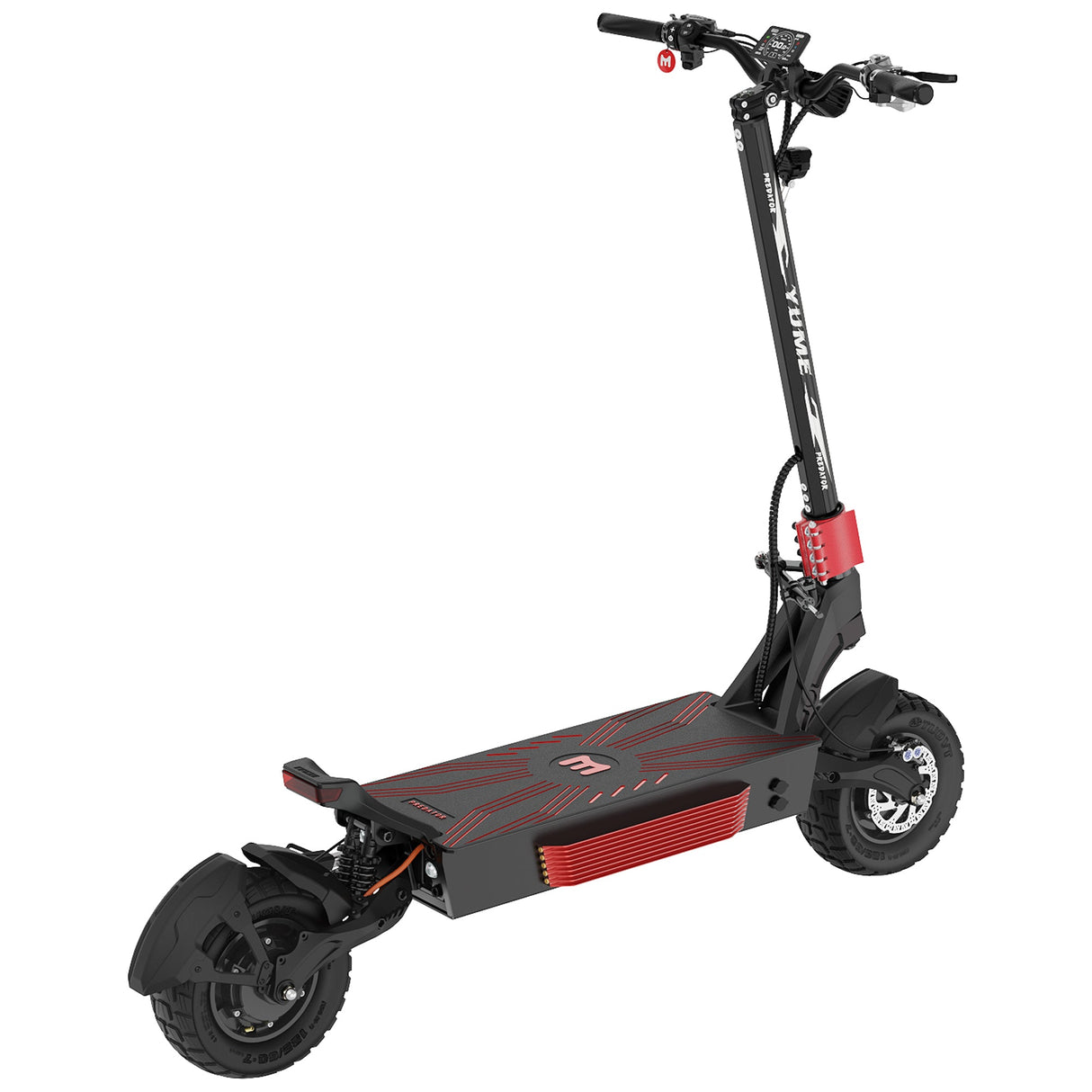 YUME Predator 13" All-Terrain Elektro-Roller 4000W*2 Doppelmotoren 72V 50Ah Batterie