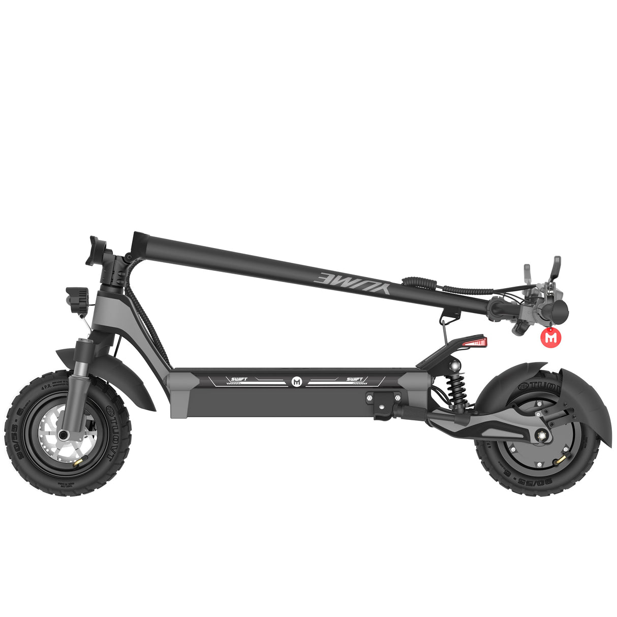 YUME Swift 10" Pendler-Elektro-Roller 1200W Motor 48V 22.5Ah Batterie