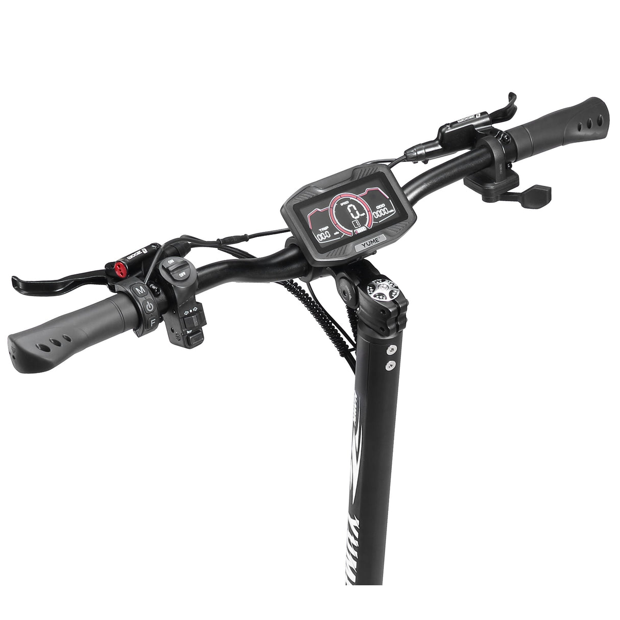 Patinete eléctrico todoterreno YUME Hawk de 10 pulgadas, 1200 W x 2, motor dual, batería de 60 V y 22,5 Ah