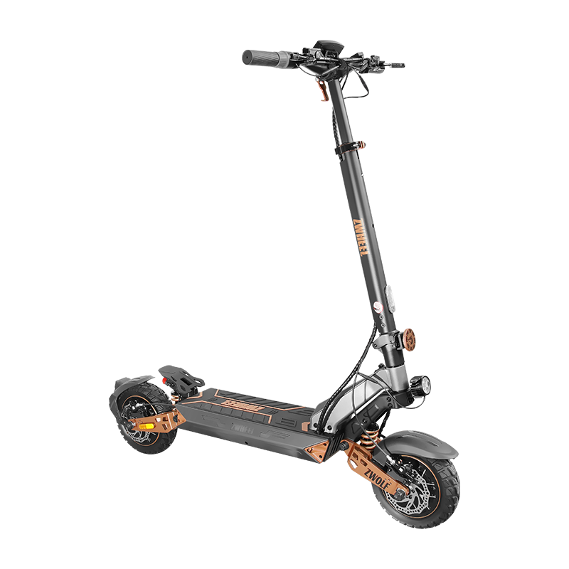 ZWHEEL D3 10" Faltbarer Elektroroller 2400W Motor 48V 20Ah Batterie