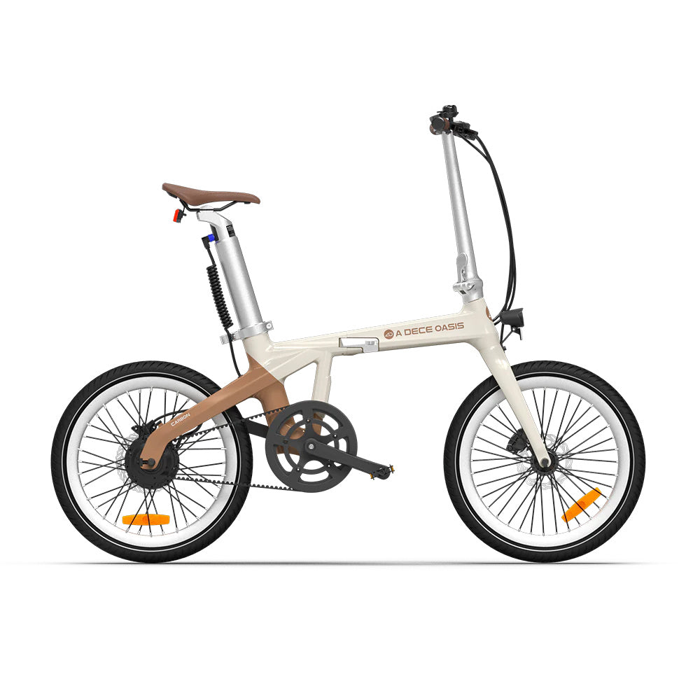 ADO Air Carbon 20" Das leichteste Carbon-Falt-E-Bike 250W Motor 36V 9,6Ah Batterie Mit APP