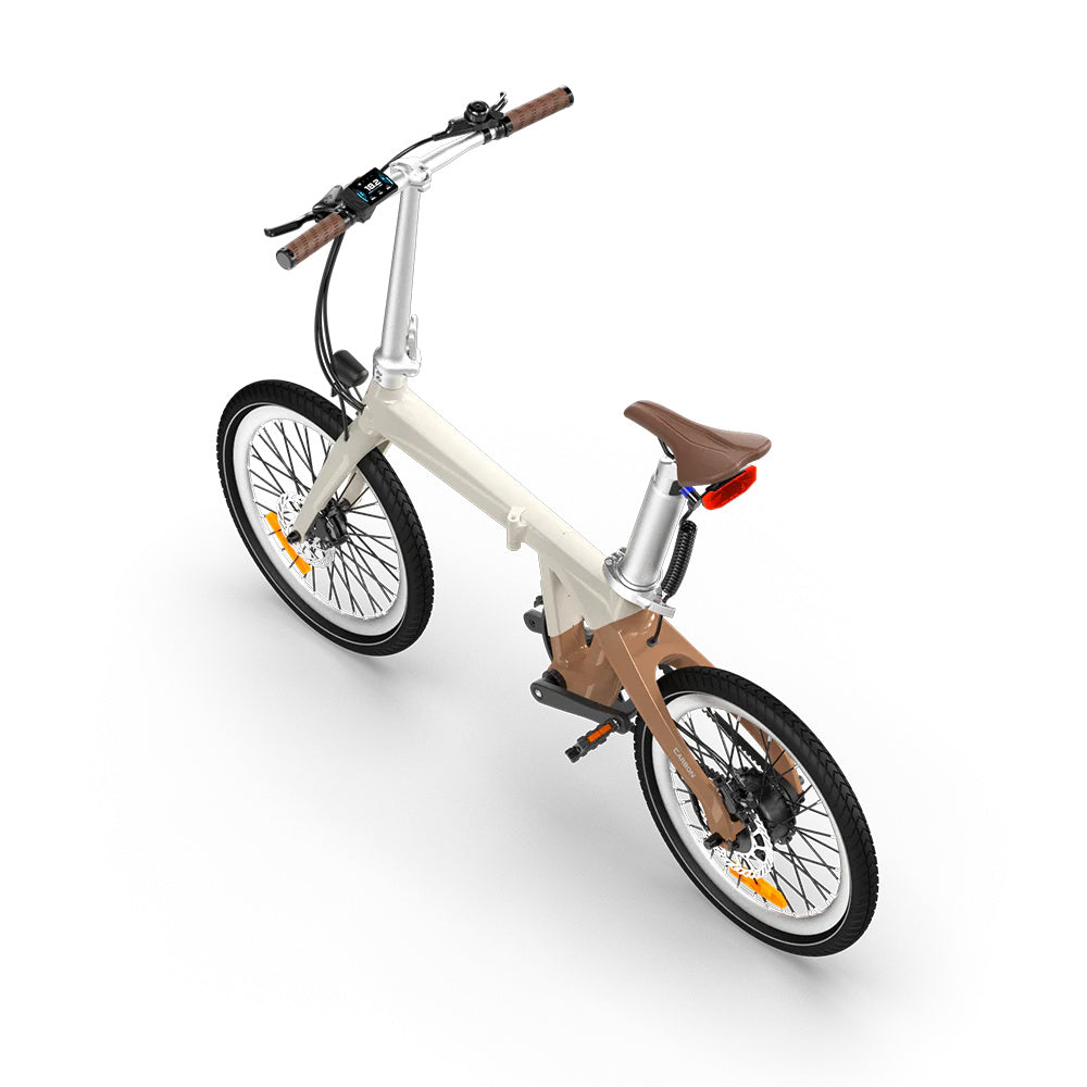 ADO Air Carbon 20" Das leichteste Carbon-Falt-E-Bike 250W Motor 36V 9,6Ah Batterie Mit APP