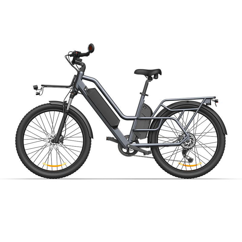 ADO Oasis 260T 26" Cargo Elektrofahrrad 500W Motor 48V 13,5Ah+9Ah Dual Batterie