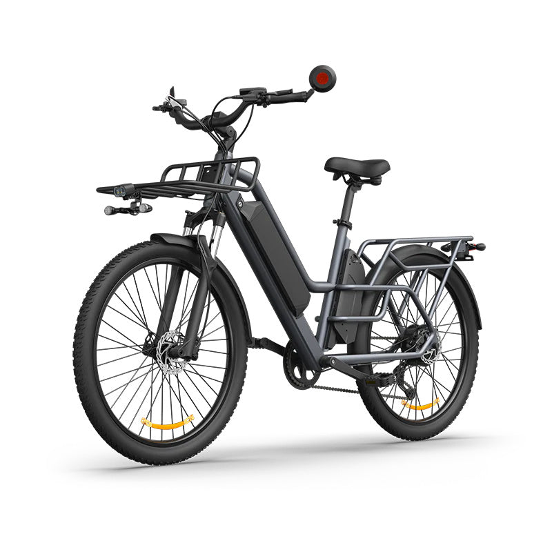 ADO Oasis 260T 26" Cargo Elektrofahrrad 500W Motor 48V 13,5Ah+9Ah Dual Batterie