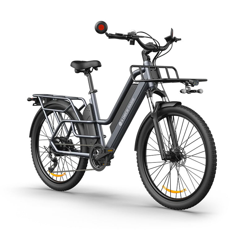 ADO Oasis 260T 26" Cargo Elektrofahrrad 500W Motor 48V 13,5Ah+9Ah Dual Batterie