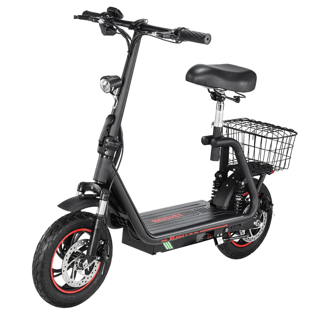 BOGIST M5 Pro-S 12" Klappbarer Elektroroller 500W Motor 48V 13Ah Batterie mit Sitz (No ABE)