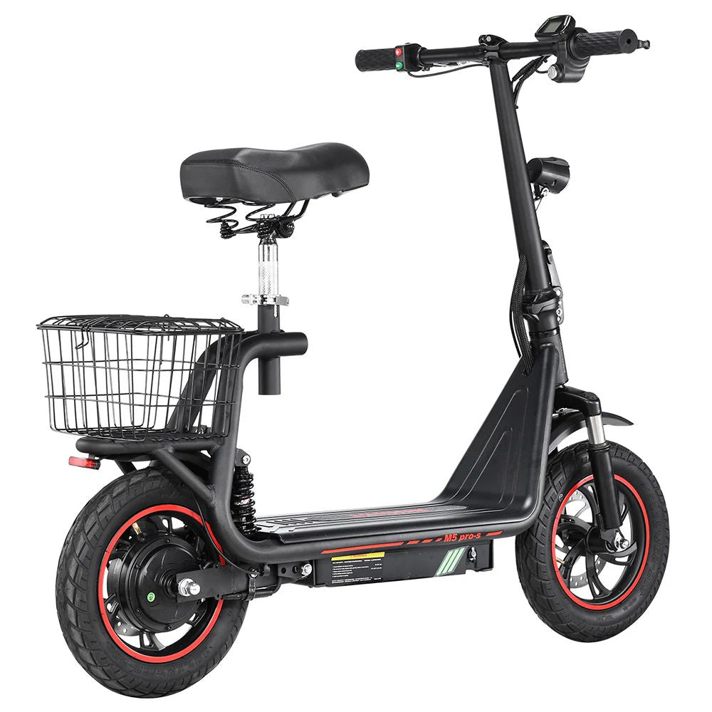 BOGIST M5 Pro-S 12" Klappbarer Elektroroller 500W Motor 48V 13Ah Batterie mit Sitz (No ABE)