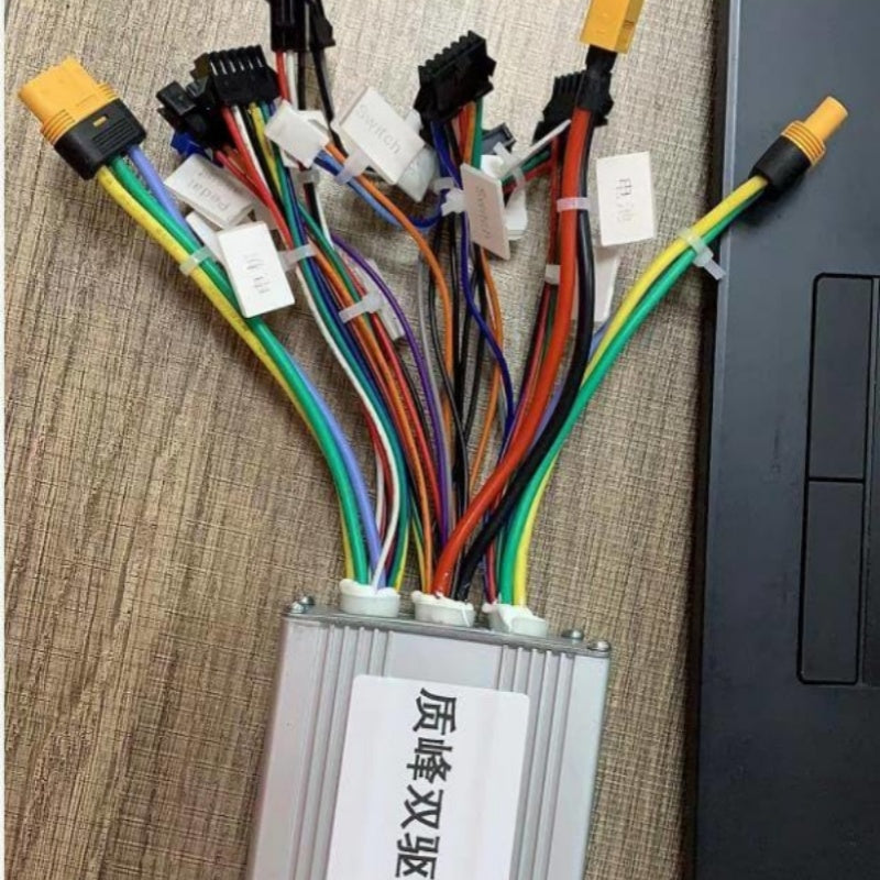 CMACEWHEEL 48V 36V Controller für Elektrofahrräder Cmacewheel 20A 18A Ebike Dual Motoren Controller