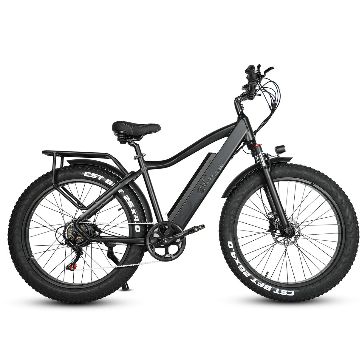 CMACEWHEEL J26 26" Fat Tire Elektrisches Mountainbike 750W Motor 48V 17Ah Batterie