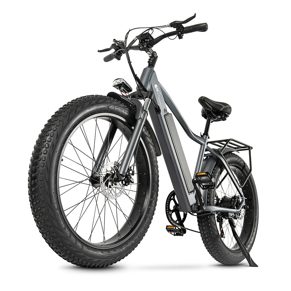 CMACEWHEEL J26 26" Fat Tire Elektrisches Mountainbike 750W Motor 48V 17Ah Batterie
