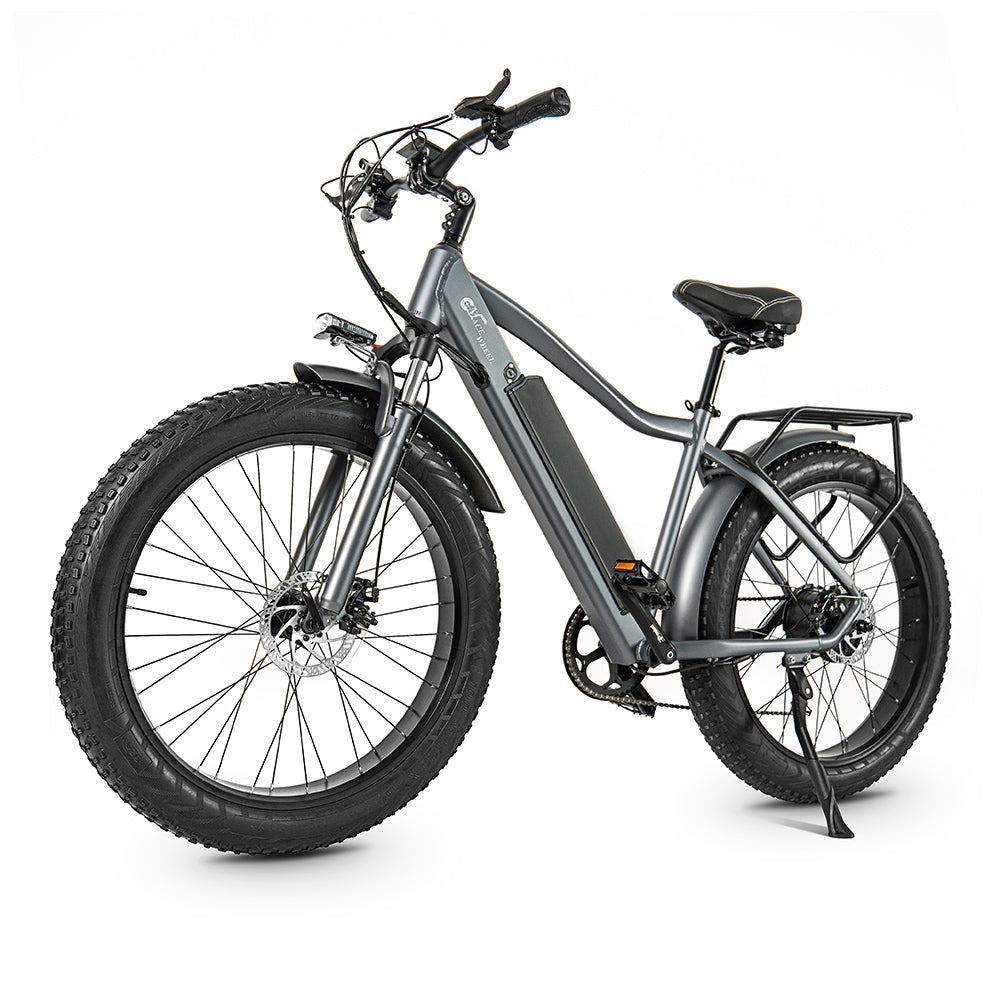 CMACEWHEEL J26 26" Fat Tire Elektrisches Mountainbike 750W Motor 48V 17Ah Batterie