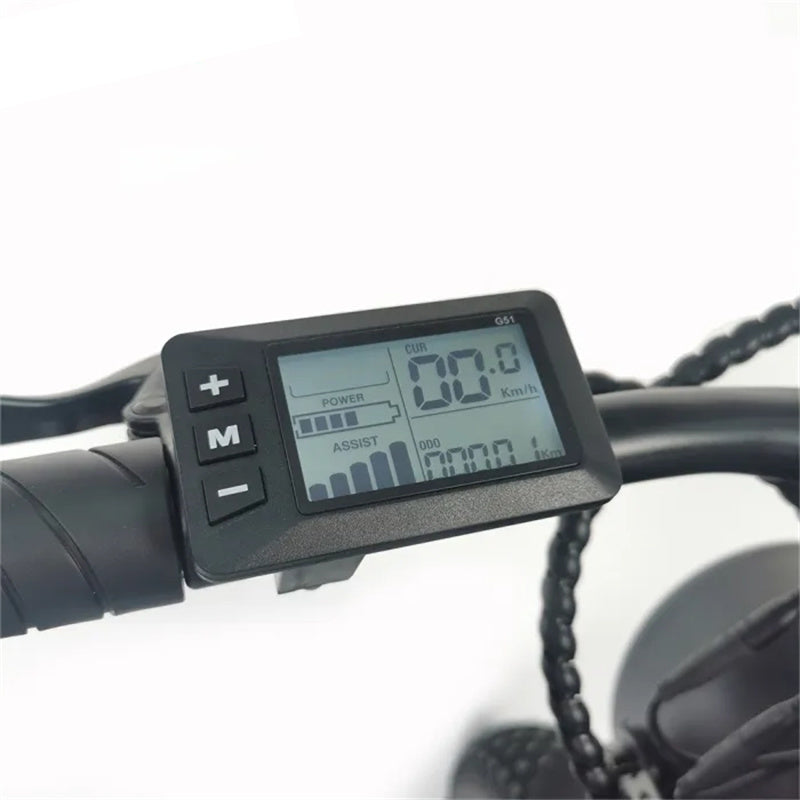 EMOKO C91 20" Fat Tire Elektro-Geländefahrrad 1000W Motor 48V 20Ah Batterie