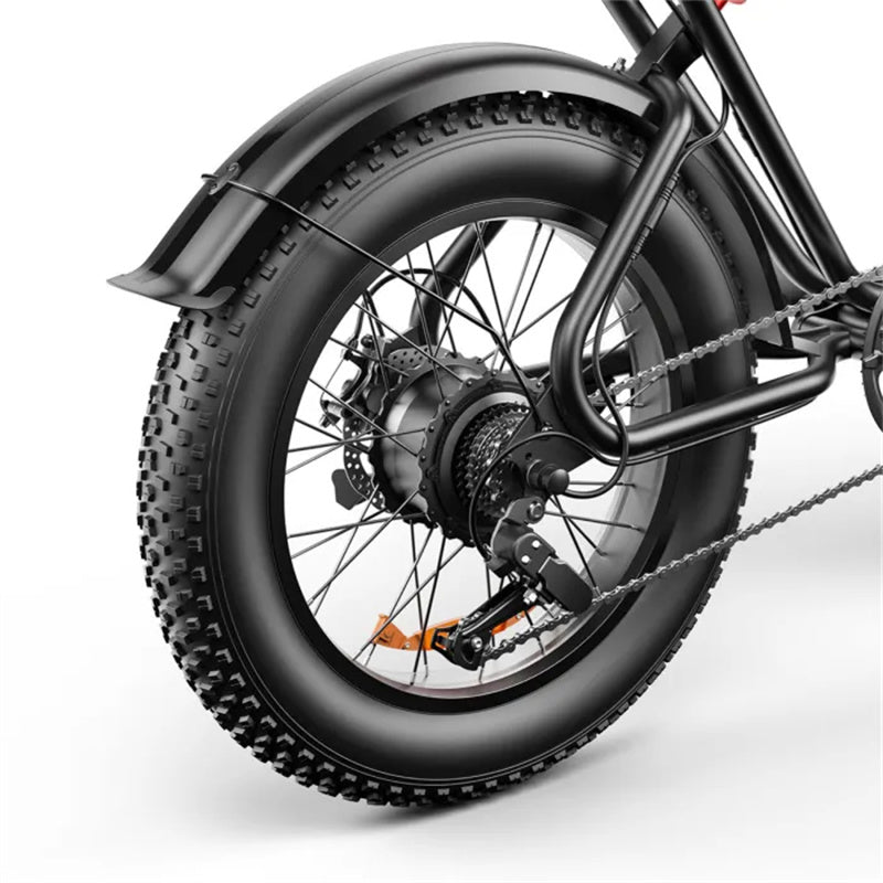 EMOKO C91 20" Fat Tire Elektro-Geländefahrrad 1000W Motor 48V 20Ah Batterie