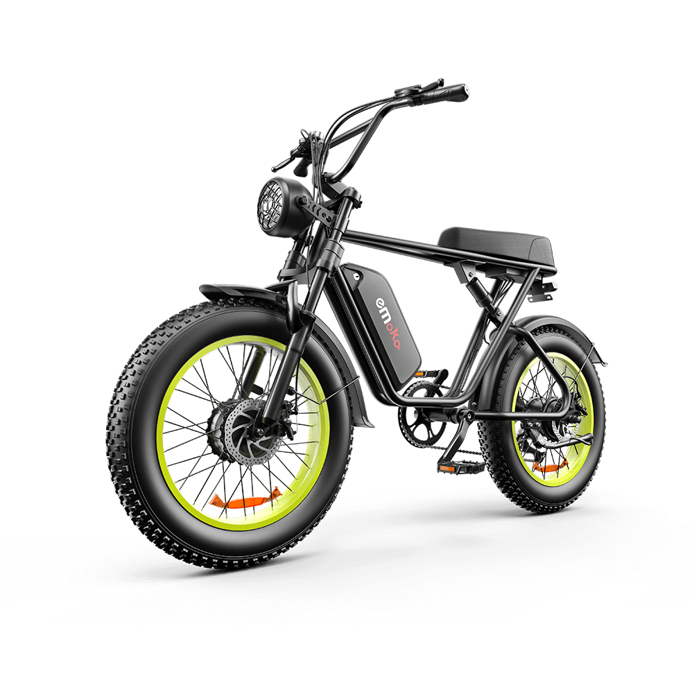 EMOKO C91 20" Fat Tire Elektro-Geländefahrrad 1000W Motor 48V 20Ah Batterie
