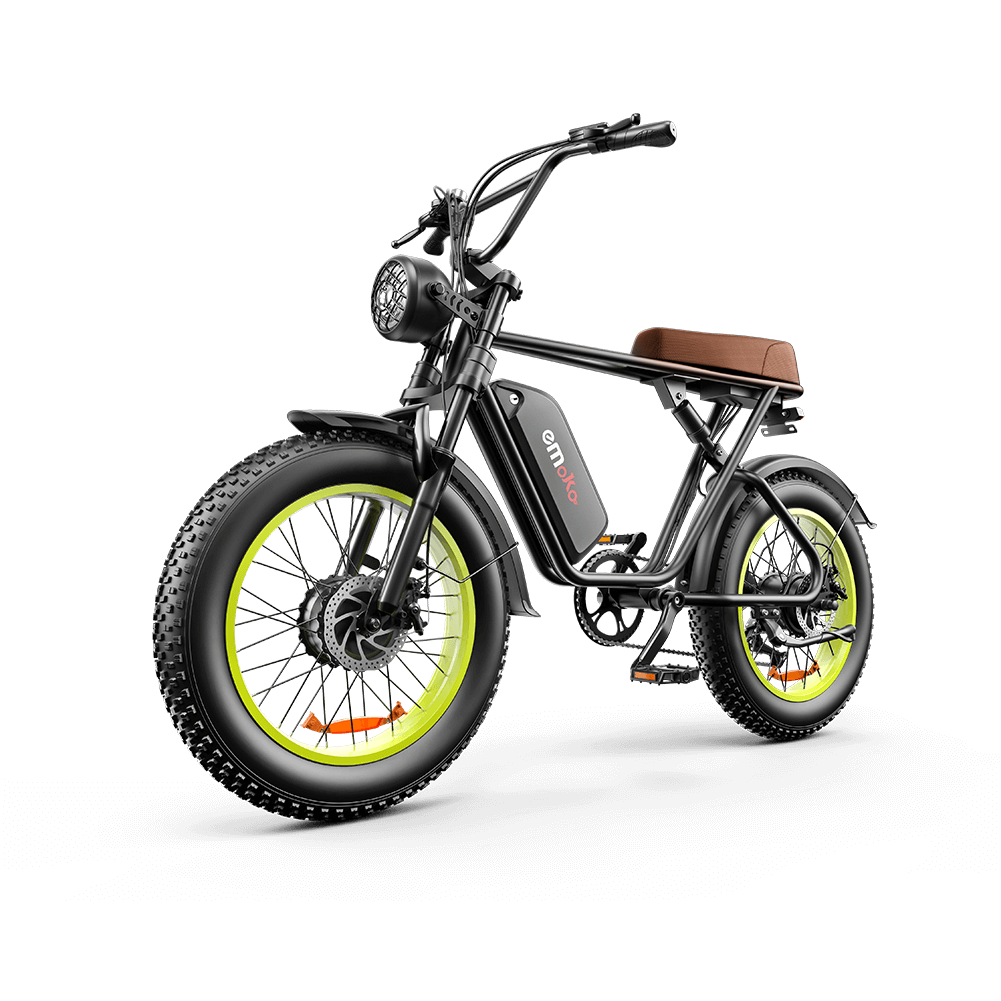EMOKO C91 20" Fat Tire Elektro-Geländefahrrad 1000W Motor 48V 20Ah Batterie